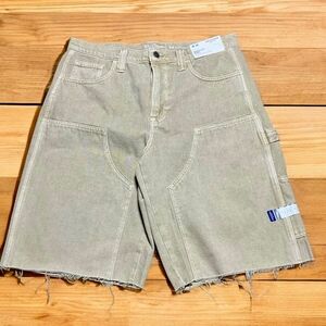 Arizona Jean Co. Men's W 34 Baggy Fit Flex Carpenter Shorts Khaki Beige NWT